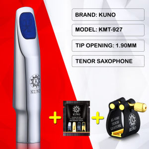 KUNO Tenor Saxophone Metal Mouthpiece  High Baffle Tip Opening(1.78mm-2.03mm)  Professional Metal Mouthpiece Saxophone Accessory
