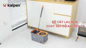 Bộ cây lau nhà xoay 360 độ Kalpen G5 hàng chính hãng