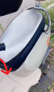 【Upgrade】Motorcycle Leather Seat Cover Anti Scrape Sunscreen Universal Waterproof Seat Cover