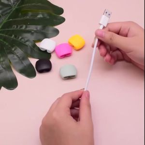 Cable Winder Cable Organizer Clips Mouse Wire Headphone Holder USB Charger Holder Desk Tidy Organizer Wire Cord Protector