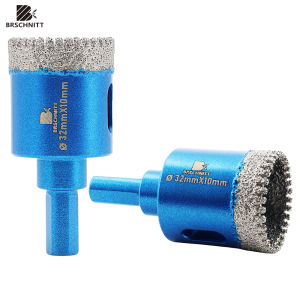 BRSCHNITT-Diamond Drilling Bits Tile Cutter for Drilling Ceramic Marble Granite Triangle Shank  1Pc Hole Saw DrillDrill