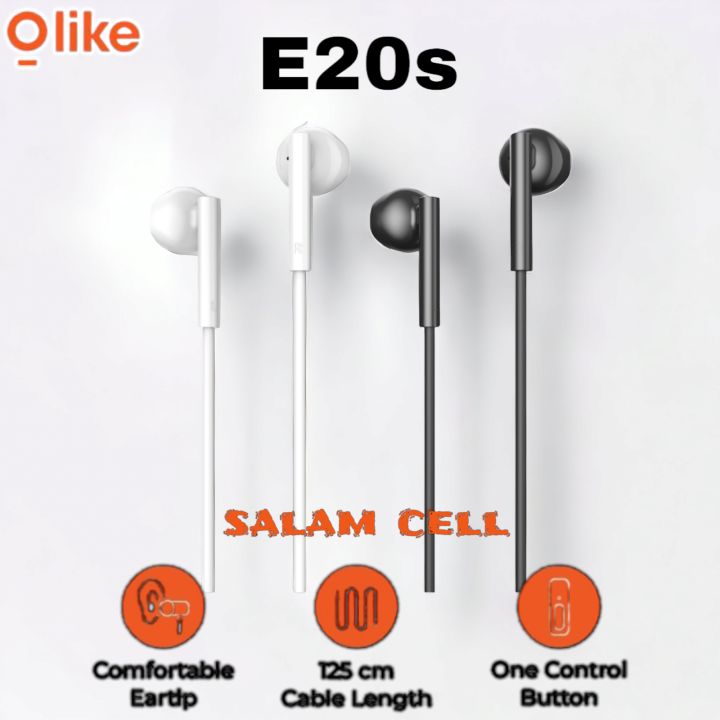 Headset Olike E20s Xtra Bass HD Stereo Sound Garansi Reemi