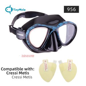 CRESSI | Anti-fog Low Volume Prescription Diving Mask and Snorkel Set