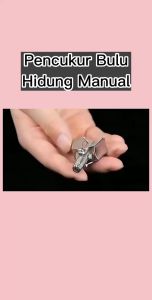Cukur Bulu Hidung / Alat Pencukur Bulu Hidung / Mesin Gunting Cukur Bulu Hidung