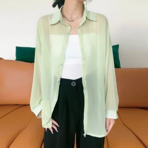 puella | Cooling UV Protective Spun Silk Shirt Long Sleeve