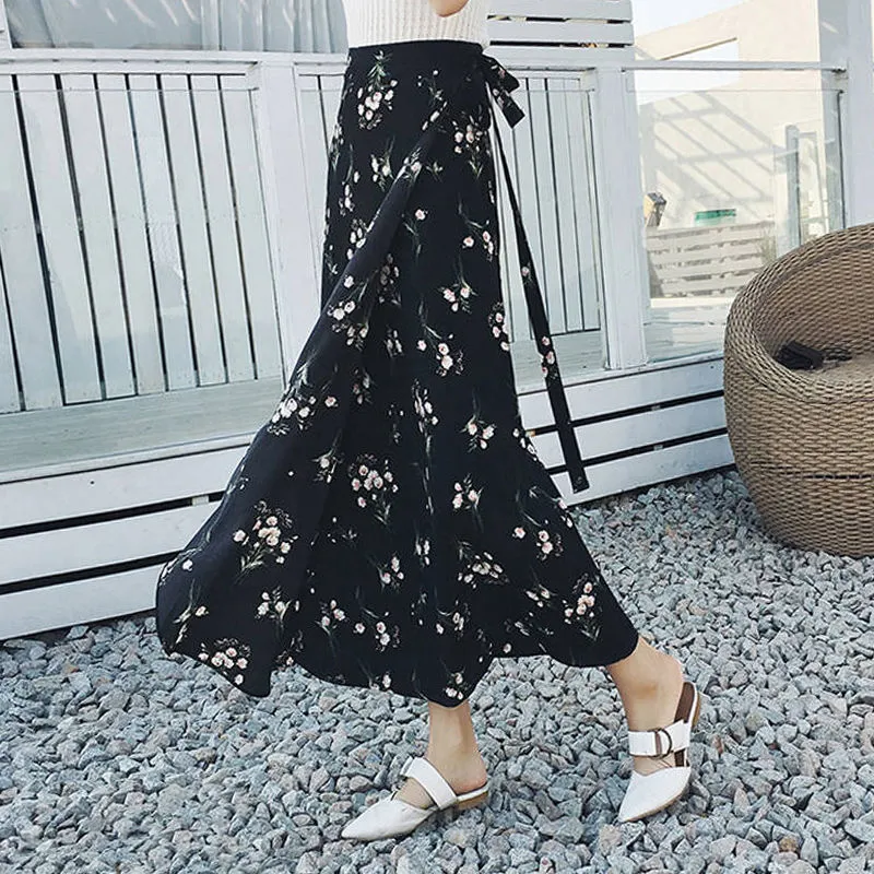 a-line skirts and wrap dresses with a higher hemline B263059 Beautiful Poly Chiffon A-line Gown with High-Low Skirt and Cascading Ruffle Hemline