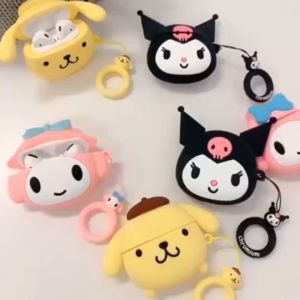 DingDong COD Headset Bluetooth i12 TWS INPODS 12 Dengan Case Kartun 3D True Wireless HiFi Stereo