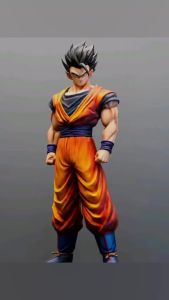 Bandai | Mystic Gohan Anime GK Model Figurine Trendy Toy Statue Merchandise Table Decoration Birthday Gift Popular Item