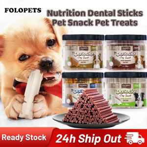 FOLOPETS 265g Dog Dental Sticks Pet Dog Dental Grinding Food Snack-4 Flavor All Life Stages Oral Health Snacks