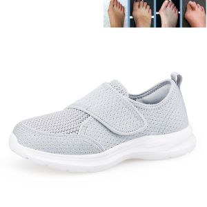 XueChur Diabetic Shoes For Men Or Women Edema Shoes with Adjustable Closure Non Slip Lightweight Walking Shoes for Elderly Swollen Feet Indoor/Outdoor