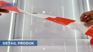 Police Line Merah Putih / Garis Polisi 3 Inchi x 300 Meter