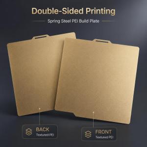 257x257mm Build Plate for Bambu Lab X1C P1P P1S P2S A1 X1 X2D Smooth PEI Sheet PEO PET Bambulab 3D Printer Part Heatbed Plate