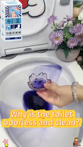 【24 hours delivery】Toilet Cleaner Toilet Cleaning Stick toilet cleaning toilet flush deodorizer auto releasing dirt removal No need to wash the toilet Automatic Bleach