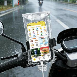 【Y】1Pc Universal Transparent Waterproof Phone Pouch Rainproof Touchscreen Protective Case Rechargeable