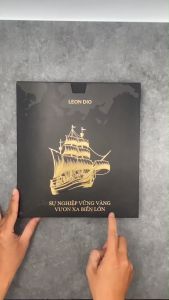 [GIFT SET] Bộ Quà Tặng Sổ Cá Chép Hoá Rồng Bút Ký Leon Dio Matte Hill