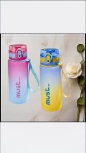 Bình Nước Thể Thao 500ml/650ml Nhựa Không Chứa BPA Dung Tích Lớn Bền Dùng Cho Cắm Trại Đi Bộ Đường Dài Hoạt Động Ngoài Trời