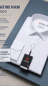 Áo sơ mi Khatoco tay dài (M-3XL)