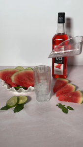 MAISON ROUTIN 1883 Watermelon Gourmet Syrup 1L – Premium French Syrup for Milk Tea Cocktails Sodas & Desserts