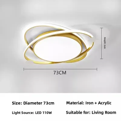 HONGJI | Remote Control Modern Simple LED Ceiling Light