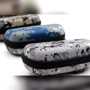 Tactical Glasses Case Portable Eyeglasses Cases Camouflage Glasses Box Fashion Glasses Holder Eyeglasses Accessory With Zipper