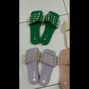 (LOLI-JKT) SD-6988 SANDAL ANAK SLIP ON MUTIARA BAGUS BANGET SIZE 26-36