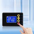 Aideepen Micro Computer Intelligent Delayed 1 Channel Relay Cycle Timing LCD Digital Display Delayed Turn on And off. 