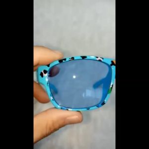 Kacamata Anak Motif Corak Bentuk Kotak Lensa Warna Anti UV Debu & Model Terbaru