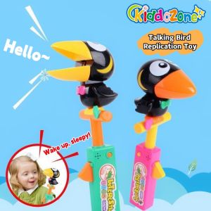Funny Talking Bird Toy Record and Repeat Electric Recording Tidy Toys Ideal Gift for Kids
