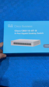 Thiết bị chia mạng Switch CISCO CBS110-8T-D-EU Unmanaged 8-port GE