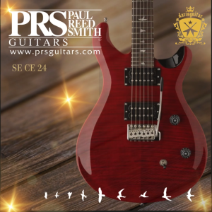 PRS SE CE 24 Black Cherry Electric Guitar with Gig Bag (Preorder)