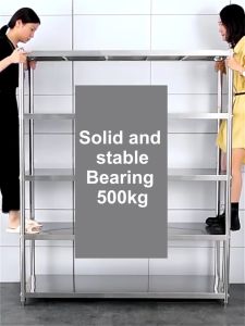 Rak Dapur Galvanis: Rak Penyimpanan Praktis dan Awet, Rak Oven Microwave, Rak Serbaguna Pot Kompor