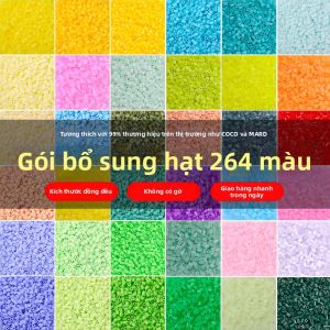 XUANDOYAN | 264 Màu Hạt Handmade Trẻ Em 2.6mm 1000c