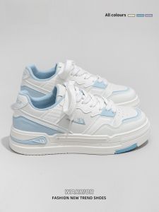 Warrior | Giày Thể Thao Dễ Thương Đế Dày Thoáng Khí Màu Xanh Dương