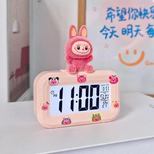 Portable Childrens Alarm Clock Cute Timer Multi-Function Smart Table Clock Student Special Early Morning Alarm Bell