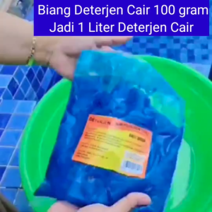 Biang Sabun Laundry Deterjen 100gram Jadi 1 Liter - AF CLEAN Biang Detergen 100 grm jadi 1L Sabun Cuci Baju