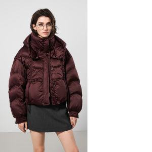 BEIQIANI | Italian Style Warm Down Coat 90% Duck Down