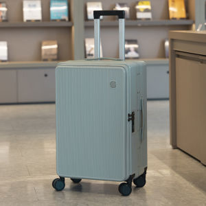 MANLVSHI | Side Opening Large Capacity Travel Carry-On Luggage 24 Inch