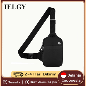 IELGY Tas Kurir Mini Tahan Air Olahraga Luar Ruangan Pria