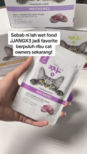 JJANGX3 Premium Pouch Cat Wet Food (70g x 48 Packs)