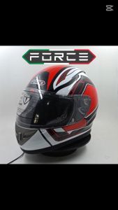 Helm FullFace Force Cybernetic Pria Cowo Laki Dewasa Standard SNI Original