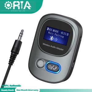 Local Stock ORIA Bluetooth 5.3 Music Receiver for Car/Home Stereo Aux Bluetooth Adapter for Car with Volume Control Supports TF Card Plug and Play