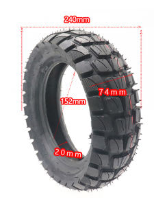 255x80 TUOVT Tire 10X2.50 Inner Tube Outer Tire 10 Inch Off-Road Tire for Electric Scooter Speedual Grace 10 Zero 10X