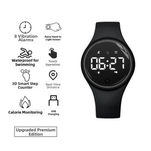 HRITO | Quiet Vibrating Alarm Silent E-Watch for Students