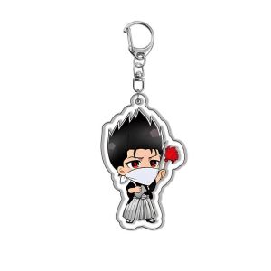 Bandai | Acrylic Double Sided Keychain Blue Lock Yoichi Isagi Meguru Bachira Cartoon Pattern DIY Creative Pendant