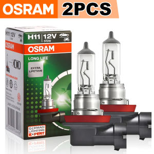 Osram | OSRAM H11 12V 55W 64211 PGJ19-2 Original 9005 HB3 9006 HB4 9012 Car Halogen Headlight Auto Bulb 3200 Lamp OEM Made In Germany