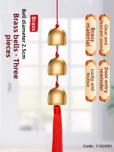 SHANDI | Loud Sounding Brass Wind Chimes Indoor Outdoor Hanging
