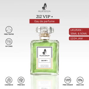 Delisa Eau De Parfum 212 VIP Premium - Sweety Glamor Tahan Lama dan Memikat