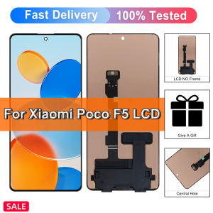 sinmaytai | 6.67" AMOLED For Xiaomi POCO F5 23049PCD8G 23049PCD8I LCD Display Touch Screen Panel Digitizer For POCO F5 Screen Replacement