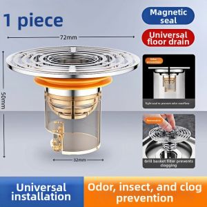 Anti-Odor Universal Drain Cover