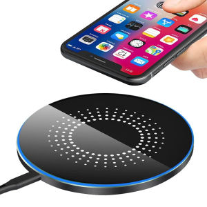 Upgraded Fast Wireless Charging Station for Samsung Xiaomi Huawei 30W Wireless Charger Pad for iPhone 17- 12 Pro XS Max